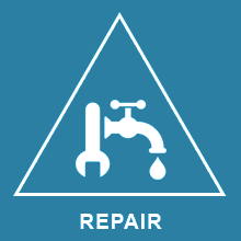 We Repair Leaks, Toilet and Water Heater Plumbing Repairs